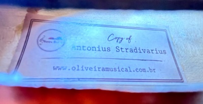 Violino chinês 4/4 copy ANTONIUS STRADIVARIUS